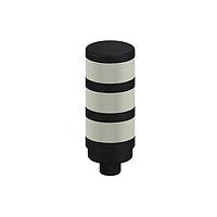 Banner Engineering TL70GQ Modular Tower Light TL70 Tower Light; Black Housing: 1-Color Indicator; Voltage: 12-30 V dc; Environmental Rating: IP65; Input: Bimodal; Colors: Green; 5-pin M12 Integral QD