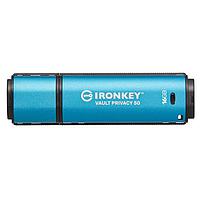 Kingston IKVP50C/16GB USB 3.2 USB-C AES-256 Encrypted FIPS 197