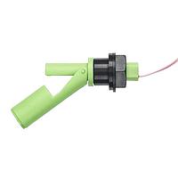 Cynergy3 RSF77Y100GN Liquid Level Sensors Horiz, SPNO 25VA, PVDF, 1 metre PTFE 16/0.2 wires, Nitrile seal