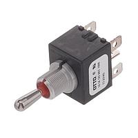 OTTO T7-231K5 Toggle Switches ON OFF (ON) 2 Pole Standard Bat Handle