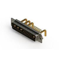 EDAC 629-36W4650-2T2 Mixed Contact D-Sub Connectors Right-angle Power Combo D-Sub Connector