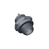 Amphenol LTW AAD-03RMMS-SC7001 Connectors Ceres, Mini Size, Plastic, 5A, 03 pins, Male Connector, Male Contact, Circular, Screw Thread, Solder, Receptacle, IP67