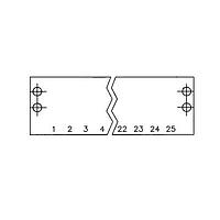 Cinch MS-4-142 Marking Strip MARKING STRIP 4 TRM