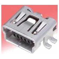 Hirose Electric UX60SC-MB-5ST(01) Mini USB Type B Connectors 5P F MINI-B RECEPT STANDARD SMT