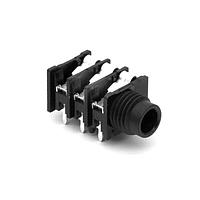 Amphenol Audio ACJM-HHOP-1 Phone Connectors 1/4"JACK HOR CHASIS CON PLSTC MNT