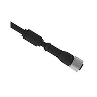 Banner Engineering MQDC2S-1250 Sensor Cables / Actuator Cables Cordset: Single Ended M12; 12-pin Straight Female; 16 m 12x20,24 Shielded Black PVC Jacket; PVC Black; Nickel-Plated Brass Coupling Nut
