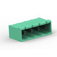AMP Connectors - TE Connectivity 1-796636-4 Headers HDR VERT 14P 5.08mm GRN
