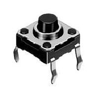 Alps Alpine SKHWAQA010 Tactile Switches 6mm Dust Prf Snap-in h=5mm F=2.55N Red