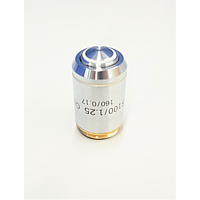 KERN OBB-A3207 Achromatic objective lens, 100x /1,25 (oil) (sprung) W.D. (0,2 mm)