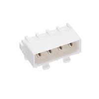 AMP Connectors - TE Connectivity 1-641737-1 Headers 4 CKT R/A HEADER