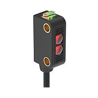 Banner Engineering DQ126EQ Photoelectric Sensors WORLD-BEAM DQ12 Series: Emitter; Range: 3 m; Input 10-30 V dc; Output: Not Applicable; 150 mm (6 in) 4-pin M8 Pigtail QD; Black Housing
