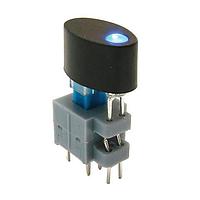 E-Switch TL2205EECPBB Standard Switches Pushbutton, DPDT , On-On, Through Hole , LED, Blue