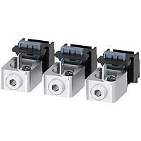 SIEMENS 3VA91330JG11 Wire Connector BREAKER 3VA4,5 125A AL LUG 3PC WIRE TAP
