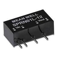 MEAN WELL SPRN01N-15 Isolated 1W 24Vin 15Vout 0-67mA SIP Reg Iso