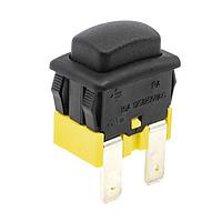 E-Switch PA421C4000-144 Pushbutton Pushbutton, SPST, Off-On , Panel Mount, Snap-In , LED, Blue