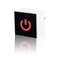 VCC CTHS15CIC01ONOFF Touch Sensor CTH SQR 15mm LED 2.0V Lead Red OnOff