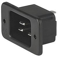 Schurter 6163.0003 AC Power Entry Modules 1621 APPLIANCE INLET 16A 70C