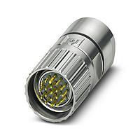 PHOENIX CONTACT 1629195 Standard Circular Connector Cable connector  M23 PRO  straight  shielded: yes  Screw locking  M23  No. of pos.: 16+2+PE  type of contact: Pin  Crimp connection  cable diameter range: 4 mm ... 8.5 mm