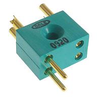 Vishay Dale WA20S-CD Receptacle Connectors 4pin 2SOCKETS RACK AND PANEL
