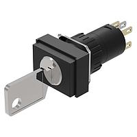 EAO 51-195.022D Keylock Switches KYLK REC MNT 2POS