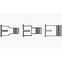 AMP Connectors - TE Connectivity 7-745129-4 Ferrule DSUB ACC: FERRULE