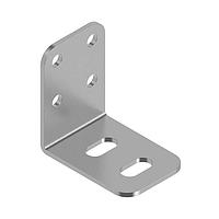 Banner Engineering SMBVS2RA Sensor Hardware Bracket: Right-angle Mounting; Stainless steel Right-Angle mounting bracket; Used with VS2 sensors