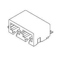 Molex 44193-0001 Modular ModJack Dual Port w/ w/Nails 50 SAu 8/4