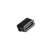 Amphenol LTW UC-00PFFT-QF7001 USB Type C Waterproof Connector USB, Type C, Plastic, 5A, Female Connector, Rectangular, Snap-in, SMT, Receptacle, IP67