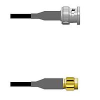 Amphenol Custom Cable Q-0L03D0008012i RF Cable Assemblies BNC-SP/SMA-SP RG58 12I