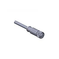 Amphenol LTW MSBS-02BFFM-SL8M03 Sensor Cables / Actuator Cables M12 Circular Metric Connector, B Code, PROFIBUS, Metal, 4A, 02 pins, Female Connector, Female Contact, Straight, Screw Thread, Overmolded, Length 3000mm, IP68 / IP69K