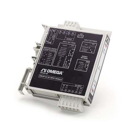 DIN rail mounted signal conditioners used in industrial control panels