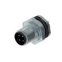 AMP Connectors - TE Connectivity 3-2271141-2 Straight M12 MALE PNL B CODE 4P PCB TYPE (AU)