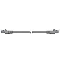 Amphenol CONEC 17-130724 Cat 5e RJ45 CAT.5E ETHERNET PATCH CORD PLASTIC VERSION STANDARD TO STANDARD GREEN SOLID 24 AWG CABLE - 0.75M