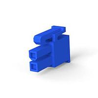AMP Connectors - TE Connectivity 2029097-2 Wire Housings 2 POS RECPT UL-94-V2 BLUE