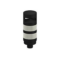Banner Engineering TL70GRALCQ Modular Tower Light TL70 Tower Light, Gray Housing: 2-Color Loud Audible Indicator; Voltage: 12-30 V dc; Environmental Rating: IP65; Input: Bimodal; Colors: Green Red; 5-pin M12 Integral QD