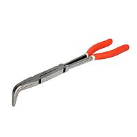 YATO YT-20402 Professional Pliers (330mm Long Curved Tip Serrated Jaws)