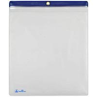Menda 34455 Anti-Static Control Products ESD SHOP TRAVELER, ZIP, CLEAR, 10"x12"OD , BLUE HEADER,10 PK