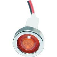 Mallory Sonalert FL1P-10NW-1-Y12V Indicators LED YEL 10MM NUT 12VAC/DC