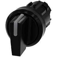 SIEMENS 3SU10022BN100AA0 Short Handle SELECTOR SWITCH. I-O<II. BLACK