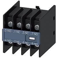 SIEMENS 3RH29114FB22 Control Switches AUX. SWITCH 2NO+2NC S00 & S0 RING LUG