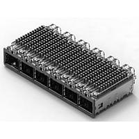 AMP Connectors - TE Connectivity 2143331-2 Accessories 1x6 QSFP Kit Assy Sqr LP, SAN Htsnk