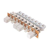 Switchcraft 67081K512X Standard Switches 4-C 8 STATION INTERLCK W/LK OUT