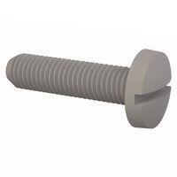 Essentra Components 012528B100 Machine Screw Binder Slotted Screw, 1/4-28 Thread, 1 in Lg