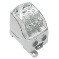 Weidmuller 1562090000 Barrier Terminal Blocks WPD 109 1X185/2X35+3X25+4X16 GY