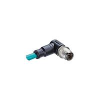 Amphenol LTW MSXS-08BMMM-SR7X10 Sensor Cables / Actuator Cables M12 Circular Metric Connector, X Code, PROFINET, Ethernet EtherCAT, Metal, 0.5A, 08 pins, Male Connector, Male Contact, Right Angle, Screw Thread, Overmolded, Length 10000mm, IP67 Mated