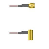 Amphenol Custom Cable Q-3B03S0005008i RF Cable Assemblies SMA-SP/SMB-RP G316 8I