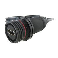 Amphenol Socapex HDMIFTV7AZNF459 HDMI HDMIFTV JAM NUT, A CODE BZN, STANDOFF