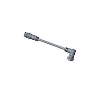Amphenol LTW AB-DC05ML-DCBR-QEA05 Sensor Cables / Actuator Cables X-Lok, Large Size, Plastic, 20A, 05 pins, Male Connector, Male Contact, Right Angle-to-Straight, Push Lock, Overmolded Double Ended, Length 500mm, IP68