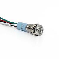 Dialight 620-1121-317F LED Panel Mount Indicators 8mm RGB 3VDC