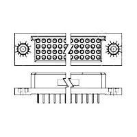 AMP Connectors - TE Connectivity 533499-1 Receptacles BOX II 4 ROW RECP ASSM 216 POS